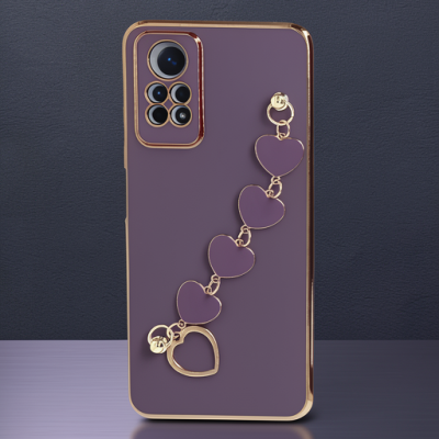 Xiaomi Redmi Note 12 Pro 4g Kılıf Esila Silikon - Mor