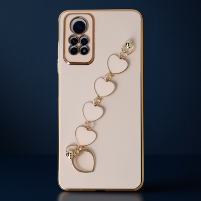 Xiaomi Redmi Note 12 Pro 4g Kılıf Esila Silikon - Pudra