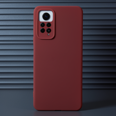 Xiaomi Redmi Note 12 Pro 4g Kılıf Nano İçi Kadife Silikon - Koyu Yeşil