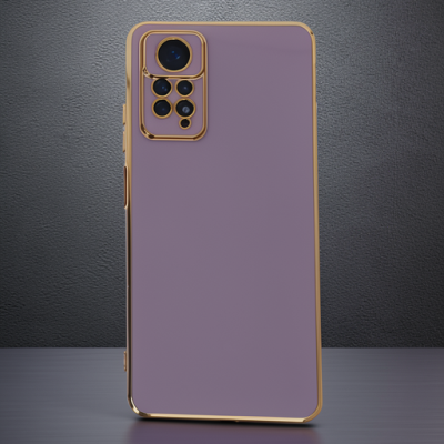 Xiaomi Redmi Note 12 Pro 4g Kılıf Volet Silikon - Mor