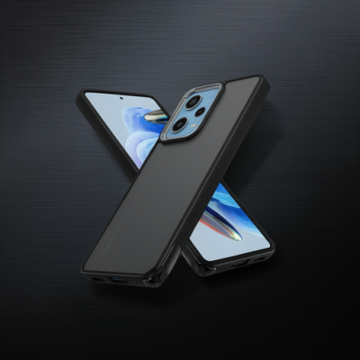 Xiaomi Redmi Note 12 Pro 5g Kılıf Elegant Kapak - Siyah