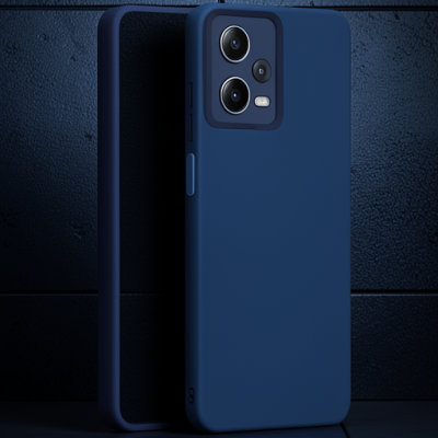 Xiaomi Redmi Note 12 Pro 5g Kılıf Nano İçi Kadife Silikon - Lacivert