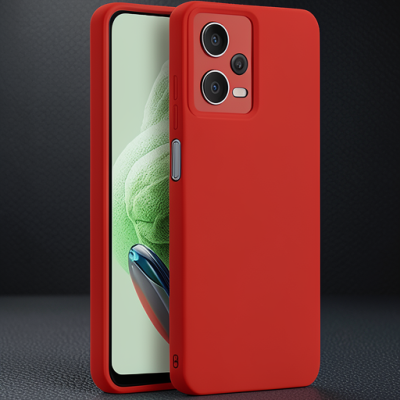 Xiaomi Redmi Note 12 Pro 5g Kılıf Nano İçi Kadife Silikon - Lila