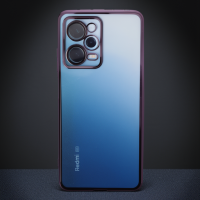 Xiaomi Redmi Note 12 Pro 5g Kılıf Razer Lensli Silikon - Mor