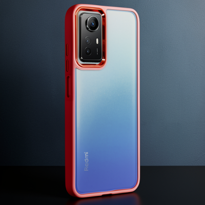 Xiaomi Redmi Note 12s Kılıf Dora Kapak - Pudra