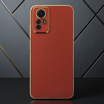 Xiaomi Redmi Note 12s Kılıf Volet Silikon - Kırmızı