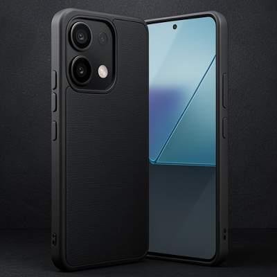 Xiaomi Redmi Note 13 4g Kılıf Aras Deri Kapak - Siyah