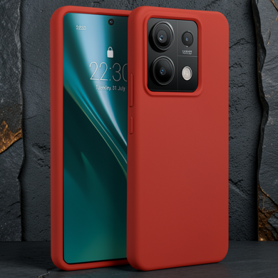 Xiaomi Redmi Note 13 4g Kılıf First Silikon - Lila