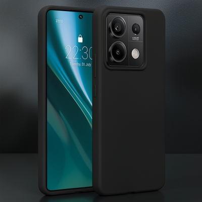 Xiaomi Redmi Note 13 4g Kılıf First Silikon - Siyah