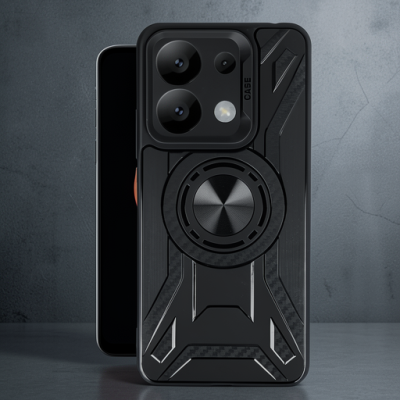 Xiaomi Redmi Note 13 4g Kılıf Lincoln Silikon - Siyah