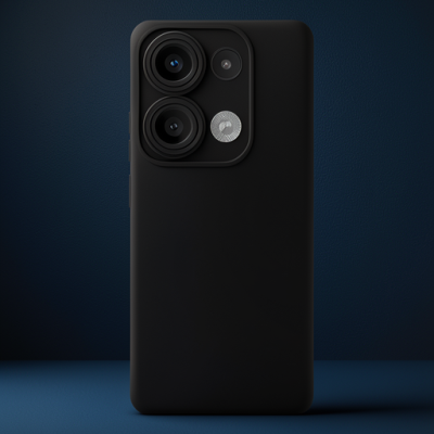 Xiaomi Redmi Note 13 4g Kılıf Nano İçi Kadife Silikon - Siyah