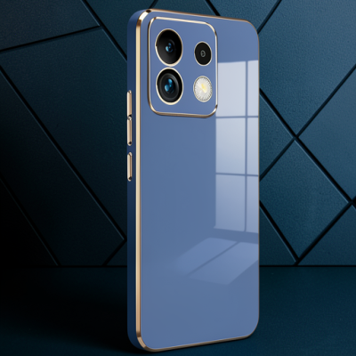 Xiaomi Redmi Note 13 4g Kılıf Volet Silikon - Mavi