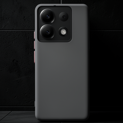 Xiaomi Redmi Note 13 5g Kılıf Montreal Silikon Kapak - Siyah