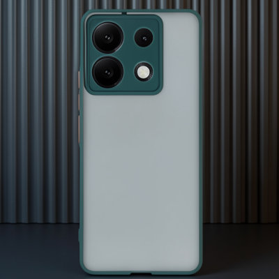 Xiaomi Redmi Note 13 5g Kılıf Montreal Silikon Kapak - Yeşil