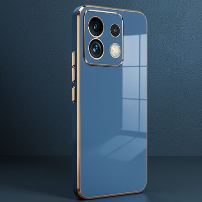 Xiaomi Redmi Note 13 5g Kılıf Volet Silikon - Mavi