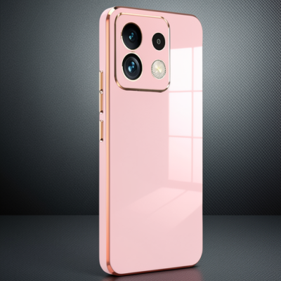 Xiaomi Redmi Note 13 5g Kılıf Volet Silikon - Pembe