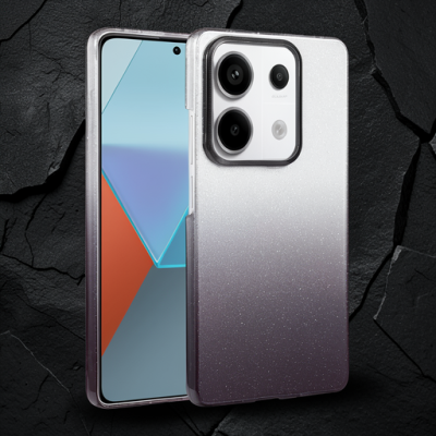 Xiaomi Redmi Note 13 Pro 4g Glossy Kapak - Siyah