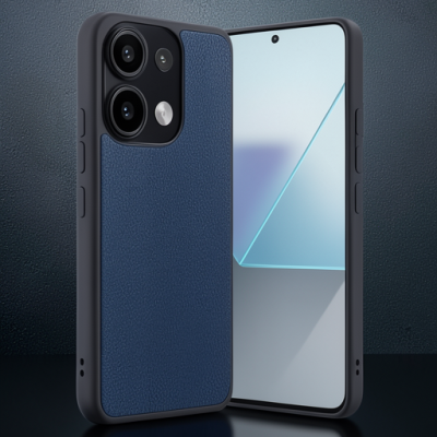 Xiaomi Redmi Note 13 Pro 4g Kılıf Aras Deri Kapak - Lacivert