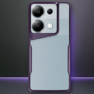 Xiaomi Redmi Note 13 Pro 4g Kılıf Boyi Silikon Kapak - Derin Mor