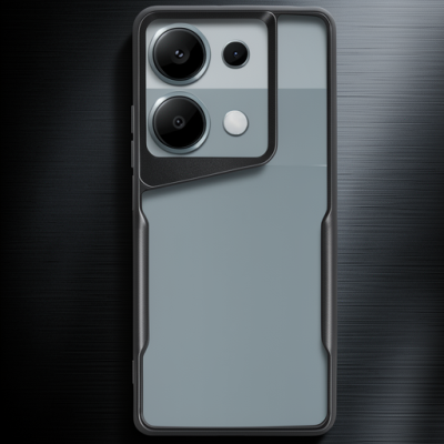 Xiaomi Redmi Note 13 Pro 4g Kılıf Boyi Silikon Kapak - Siyah