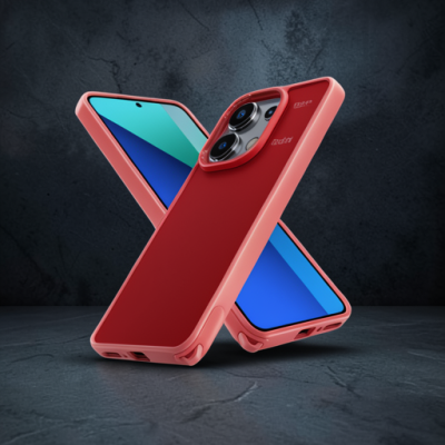 Xiaomi Redmi Note 13 Pro 4g Kılıf Elegant Kapak - Pudra