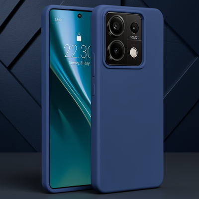 Xiaomi Redmi Note 13 Pro 4g Kılıf First Silikon - Lacivert