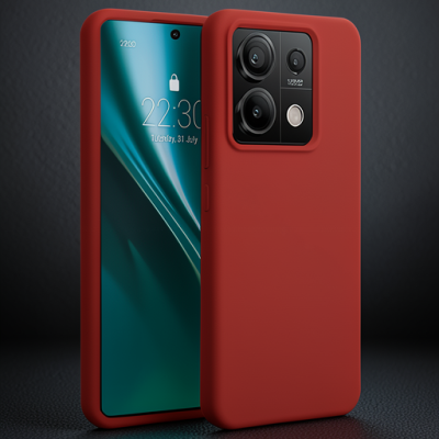 Xiaomi Redmi Note 13 Pro 4g Kılıf First Silikon - Lila