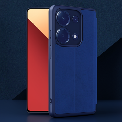 Xiaomi Redmi Note 13 Pro 4g Kılıf Flip Cover - Lacivert