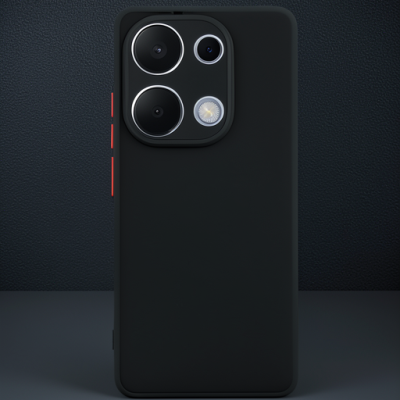 Xiaomi Redmi Note 13 Pro 4g Kılıf Montreal Silikon Kapak - Siyah