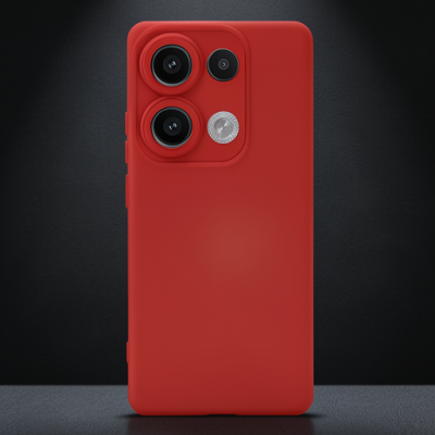 Xiaomi Redmi Note 13 Pro 4g Kılıf Nano İçi Kadife Silikon - Sarı