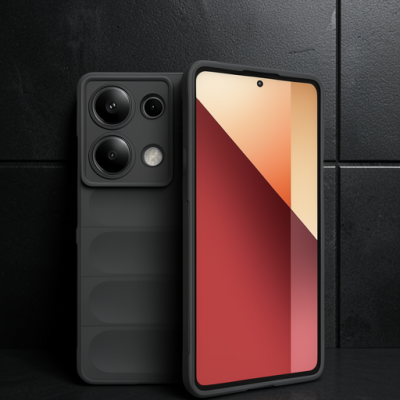 Xiaomi Redmi Note 13 Pro 4g Kılıf Optimum Silikon - Siyah