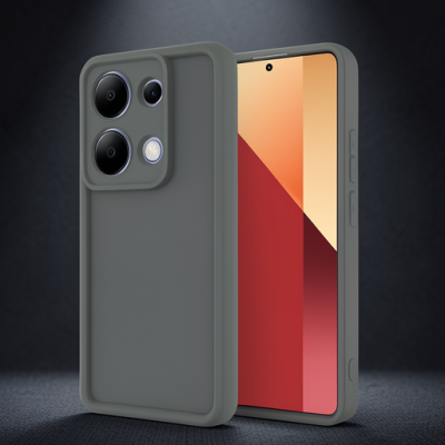 Xiaomi Redmi Note 13 Pro 4g Kılıf Viera Silikon - Gri