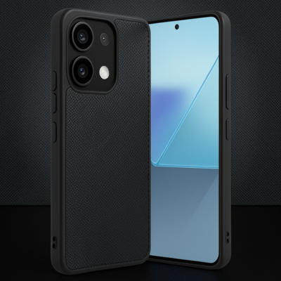 Xiaomi Redmi Note 13 Pro 5g Kılıf Aras Deri Kapak - Siyah