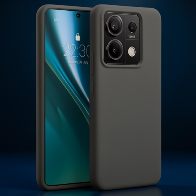 Xiaomi Redmi Note 13 Pro 5g Kılıf First Silikon - Koyu Yeşil