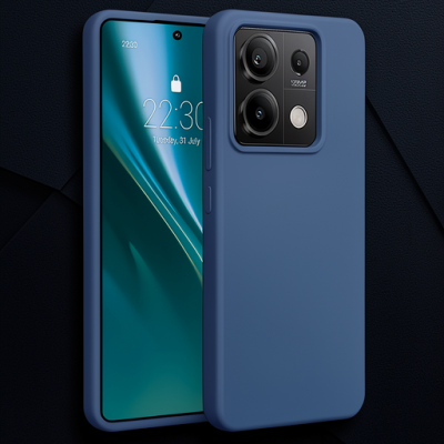 Xiaomi Redmi Note 13 Pro 5g Kılıf First Silikon - Lacivert