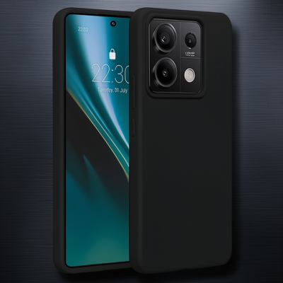 Xiaomi Redmi Note 13 Pro 5g Kılıf First Silikon - Siyah