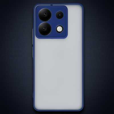 Xiaomi Redmi Note 13 Pro 5g Kılıf Montreal Silikon Kapak - Lacivert