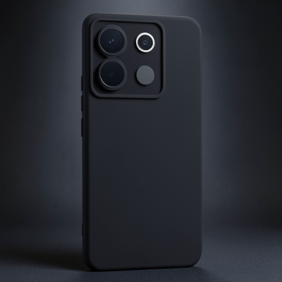 Xiaomi Redmi Note 13 Pro 5g Kılıf Nano İçi Kadife Silikon - Koyu Yeşil