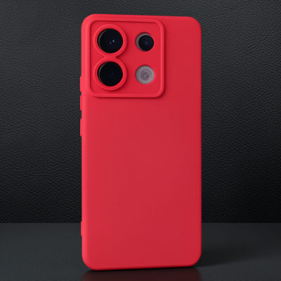 Xiaomi Redmi Note 13 Pro 5g Kılıf Nano İçi Kadife Silikon - Pudra