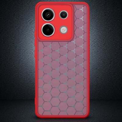 Xiaomi Redmi Note 13 Pro 5g Kılıf Petek Silikon Kapak - Lila