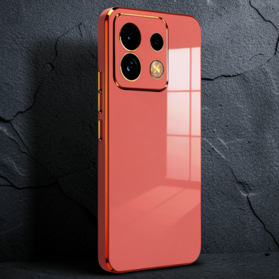 Xiaomi Redmi Note 13 Pro 5g Kılıf Volet Silikon - Kırmızı