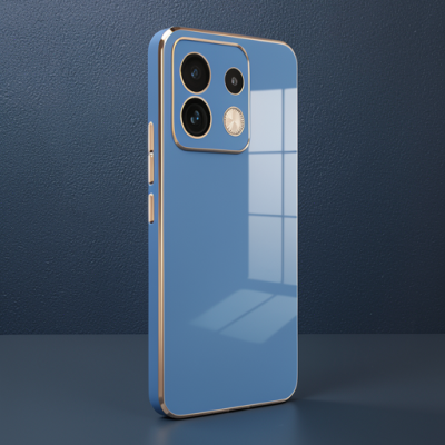 Xiaomi Redmi Note 13 Pro 5g Kılıf Volet Silikon - Mavi