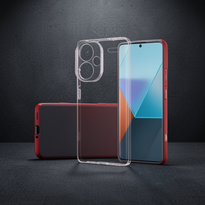 Xiaomi Redmi Note 13 Pro Plus Kılıf Lüx Şeffaf Silikon