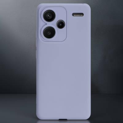 Xiaomi Redmi Note 13 Pro Plus Kılıf Nano İçi Kadife Silikon - Lila