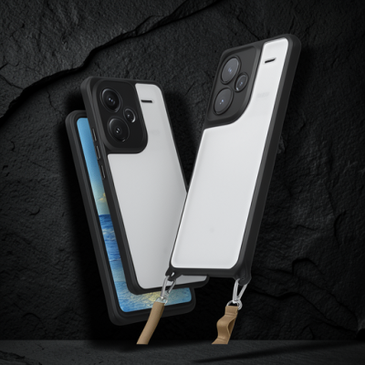 Xiaomi Redmi Note 13 Pro Plus Kılıf Penta Silikon Kılıf - Siyah