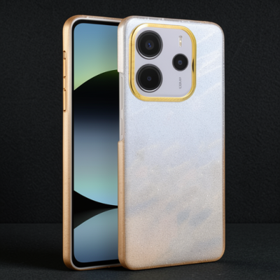 Xiaomi Redmi Note 14 4g Glossy Kapak - Çöl Titanyum