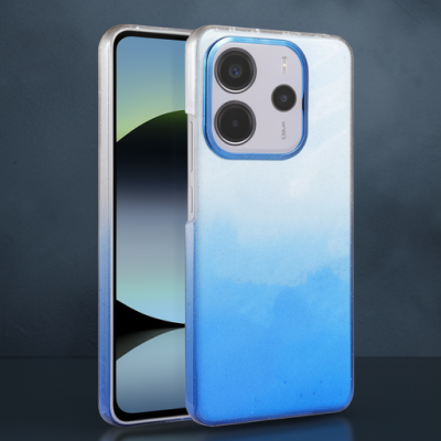 Xiaomi Redmi Note 14 4g Glossy Kapak - Mavi