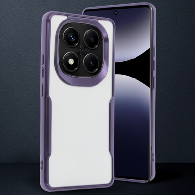 Xiaomi Redmi Note 14 Pro 4g Kılıf Boyi Silikon Kapak - Derin Mor
