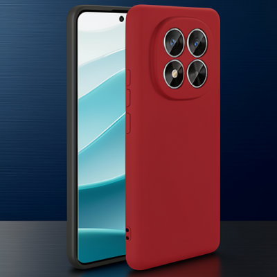 Xiaomi Redmi Note 14 Pro 4g Kılıf First Silikon - Koyu Yeşil