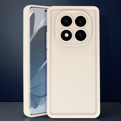 Xiaomi Redmi Note 14 Pro 4g Kılıf Viera Silikon - Krem